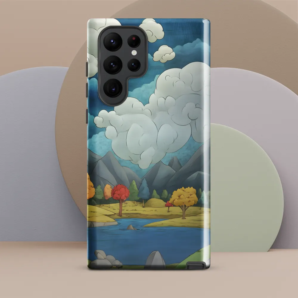 Whimsical Serenity: A Tranquil Landscape