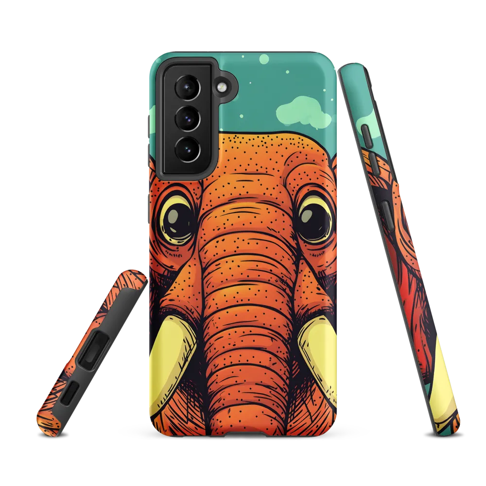 Whimsical Majesty: The Playful Elephant