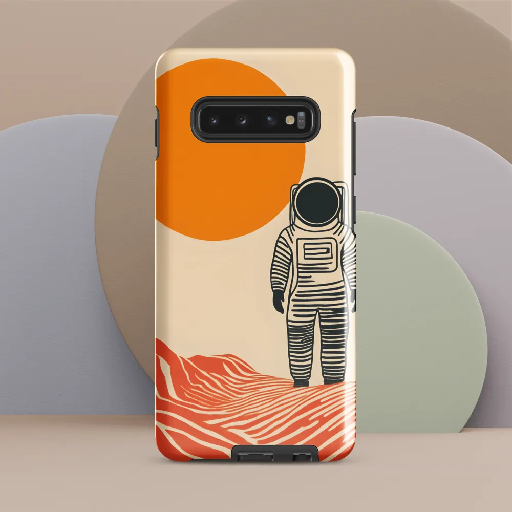 Solitude in Space | Phone Case |  S10 Plus | Tough Case | Glossy