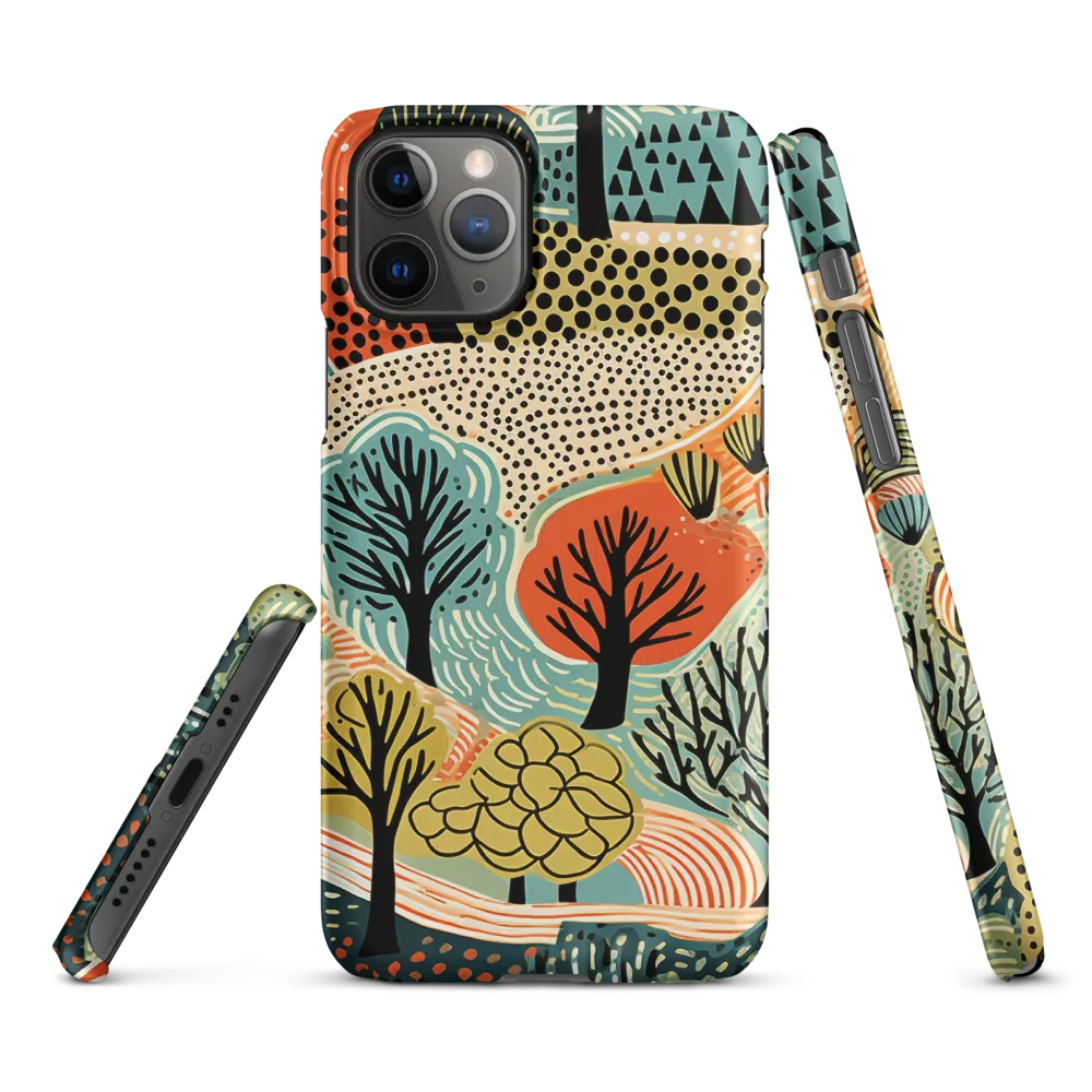 Whimsical Forest Patterns | Phone Case |  11 Pro | Snap Case | Matte