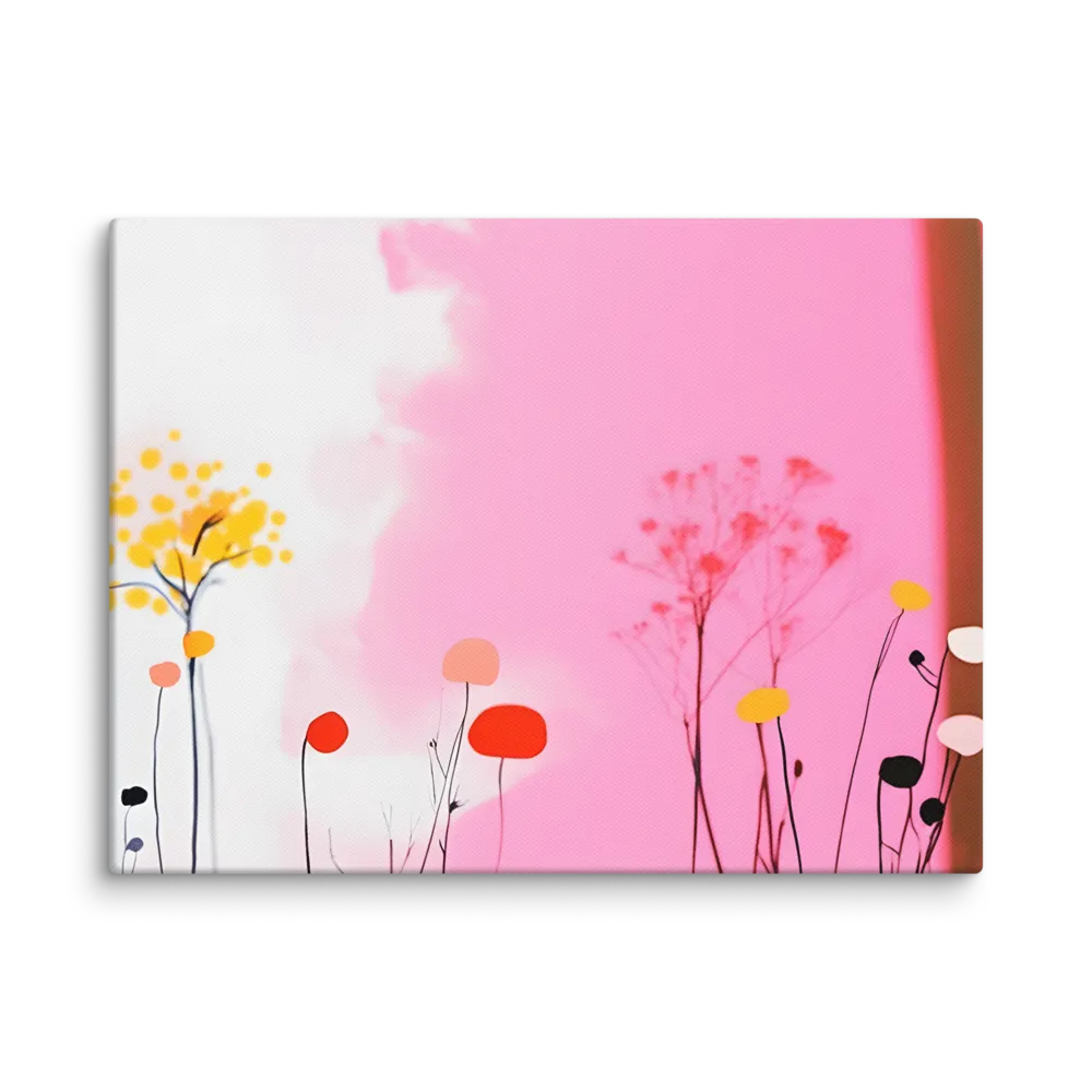 Whispers of a Surreal Bloom | Canvas | 9″×12″