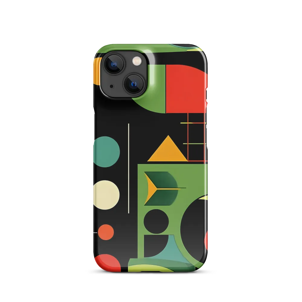 Geometric Harmony | Phone Case |  14 | Snap Case | Glossy