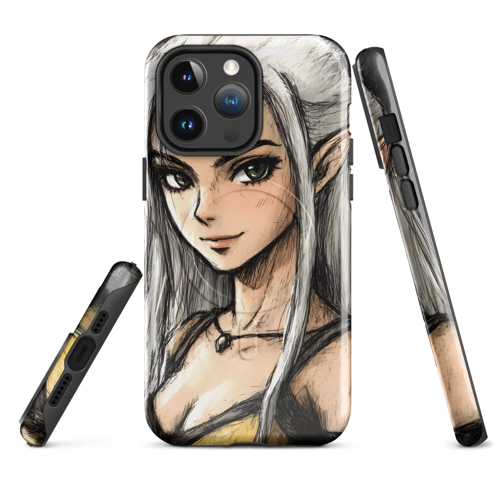 Ethereal Elegance: The Elf's Portrait