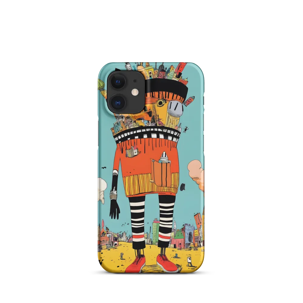 Urban Fantasia: A Whimsical Encounter | Phone Case |  12 Mini | Snap Case | Matte