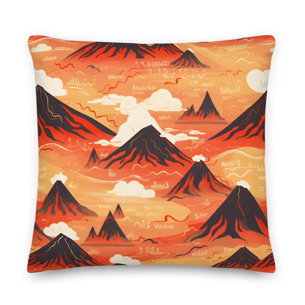 Whispers of the Volcano | Pillow | 22″×22″