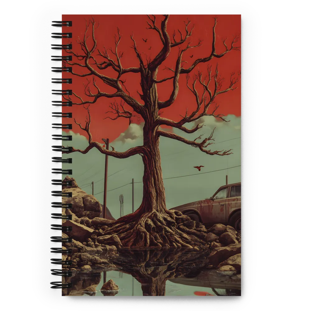 Embers of a Forgotten Grove | Spiral Notebook