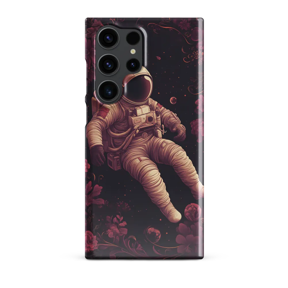 Cosmic Bloom: An Astronaut's Journey