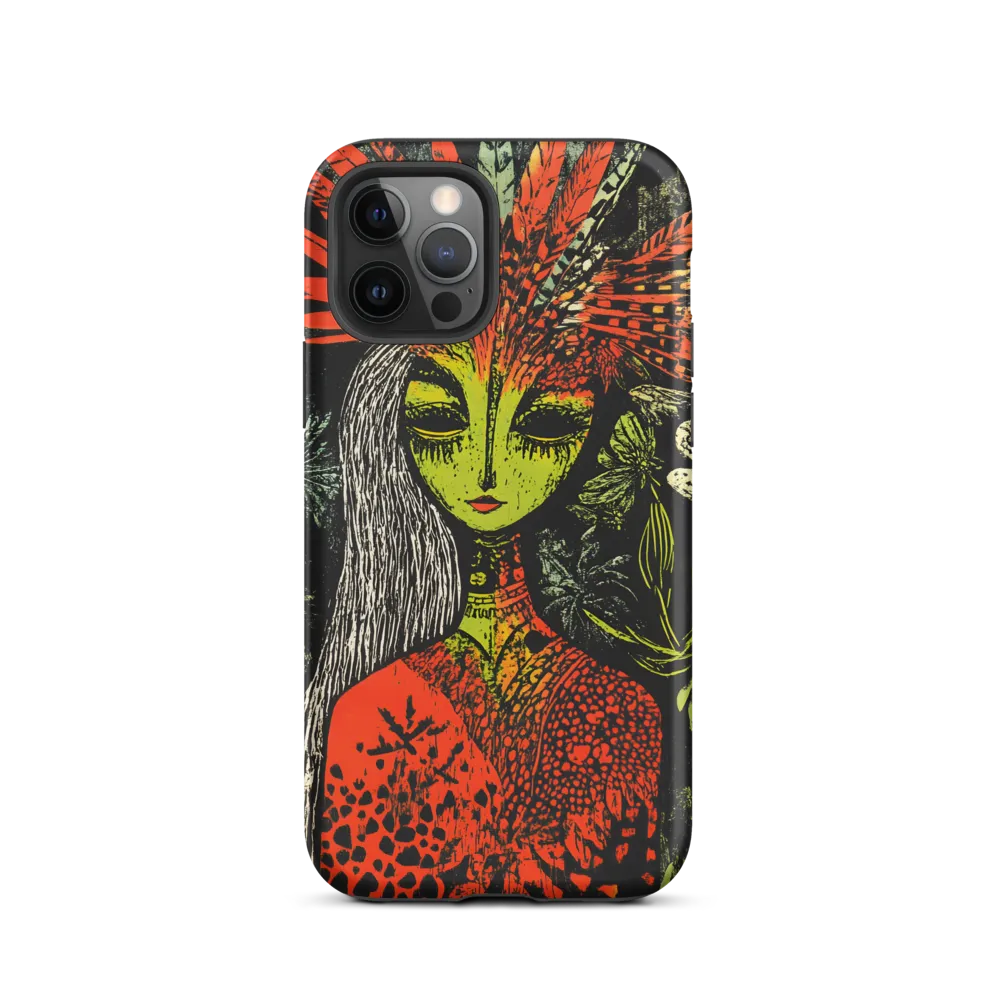 Mystical Flora: A Surreal Portrait
