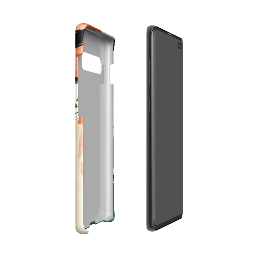 Elegance in Flight | Phone Case |  S10 | Snap Case | Matte