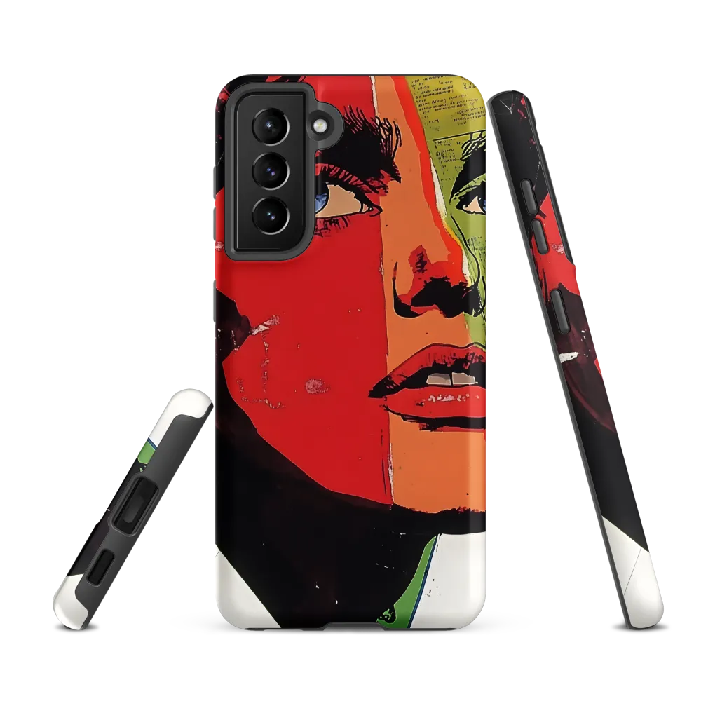 Vibrant Expressions: A Pop Art Portrait