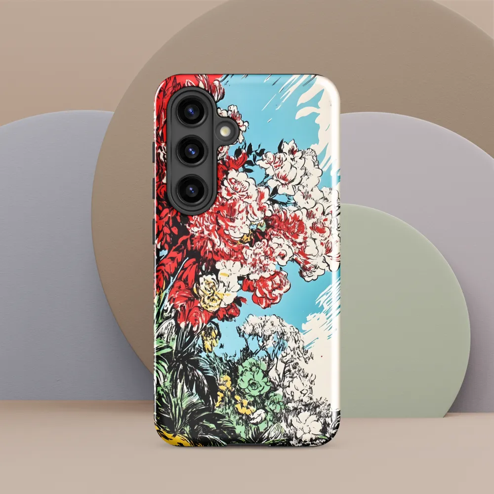Floral Symphony in Bold Colors