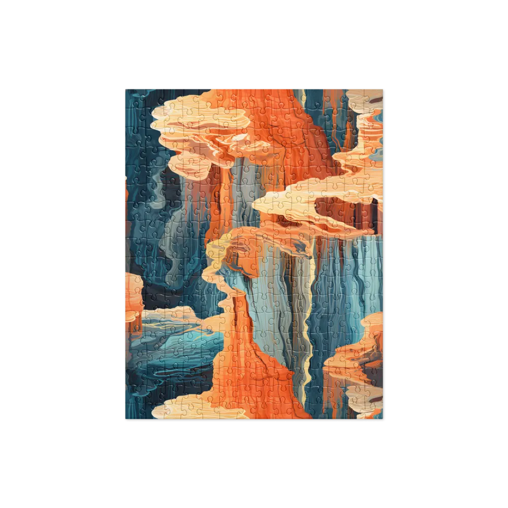 Ethereal Canyon Dreamscape | Jigsaw Puzzle | 252/520 pieces