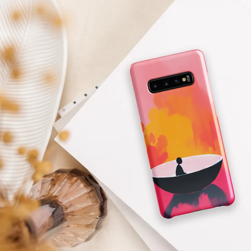 Reflections of Solitude | Phone Case |  S10 Plus | Snap Case | Glossy