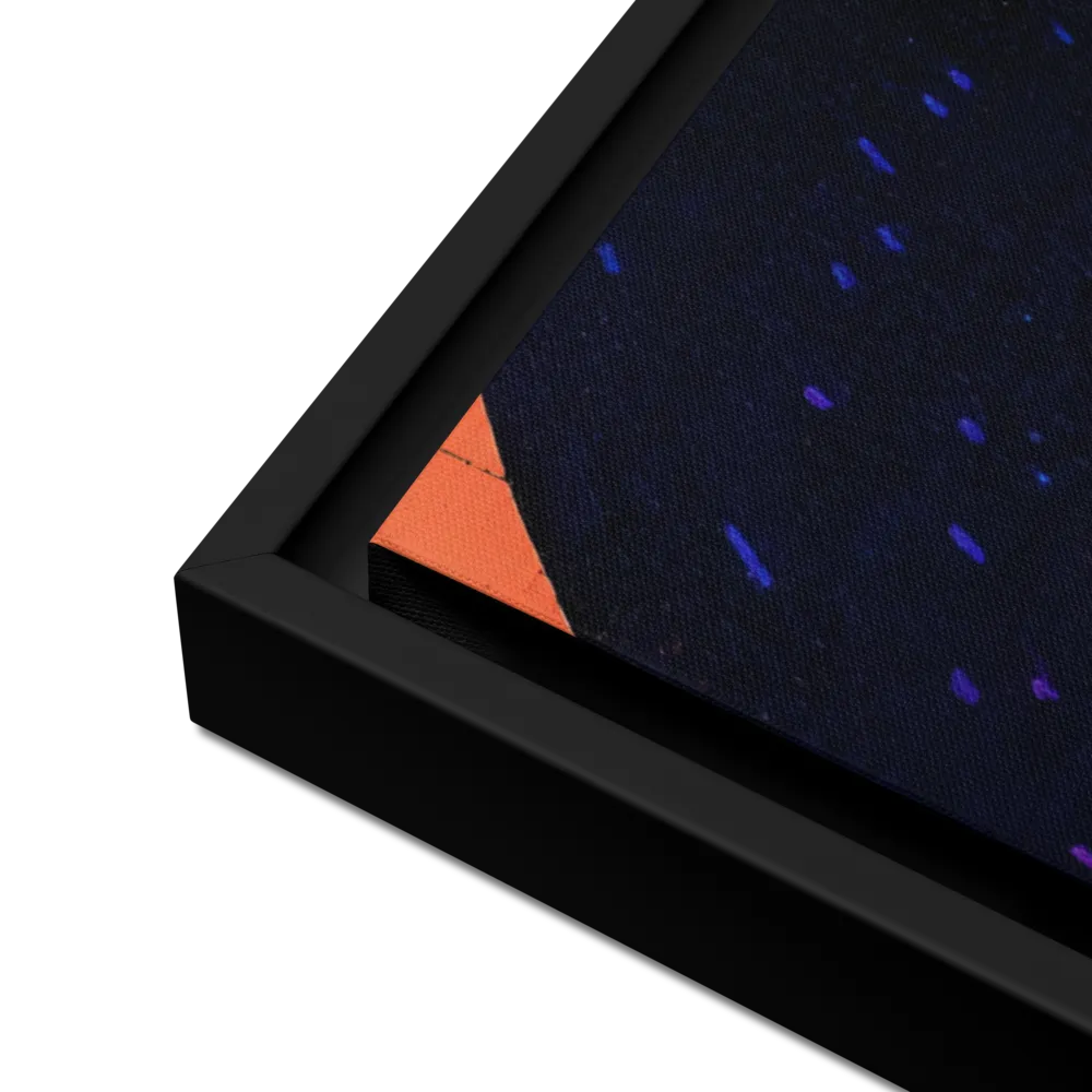 Ethereal Reverie | Canvas with Black Frame | 24″×36″