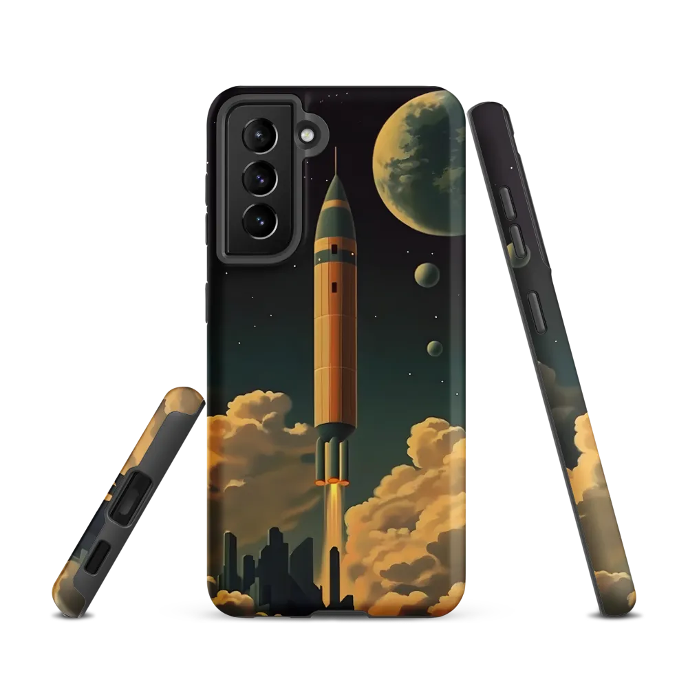 Journey Through the Cosmic Frontier | Phone Case |  S21 | Tough Case | Matte