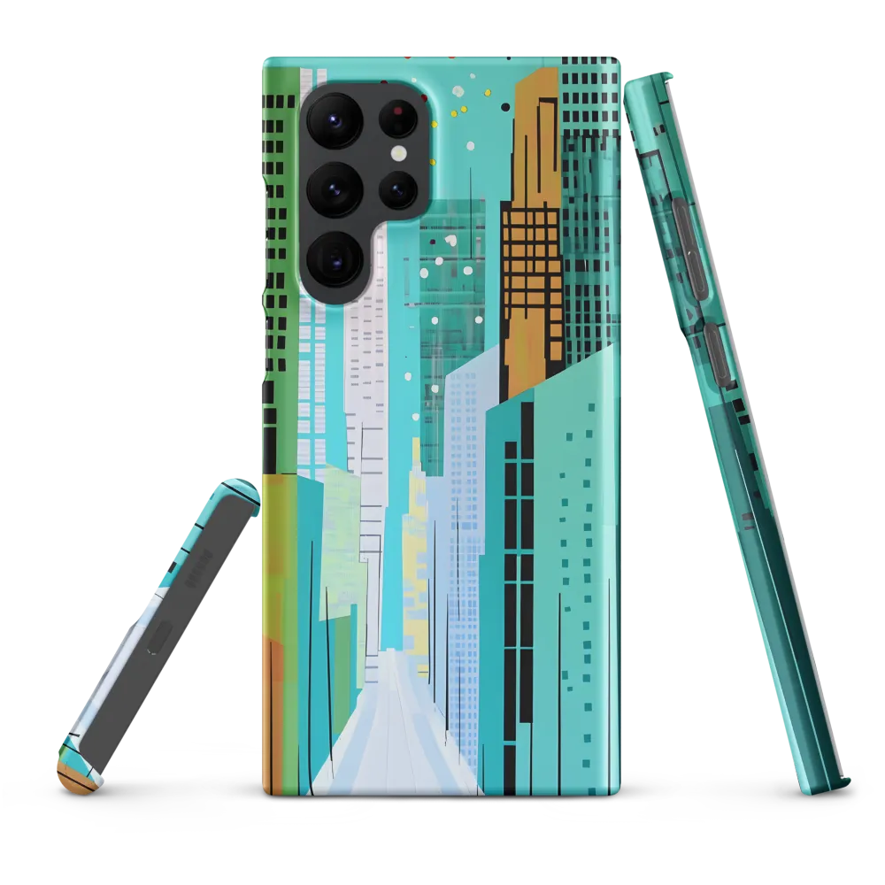 Urban Symphony in Turquoise