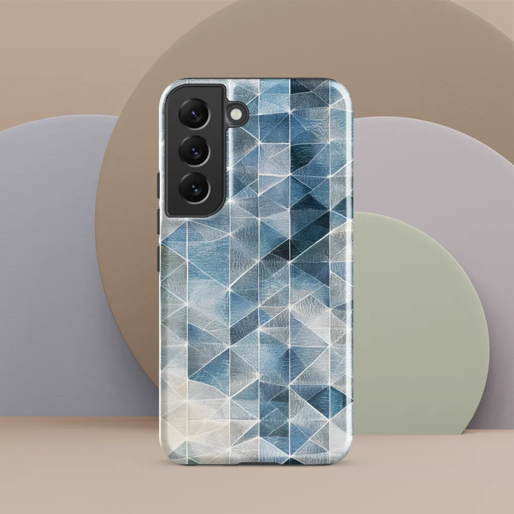 Geometric Harmony in Blue