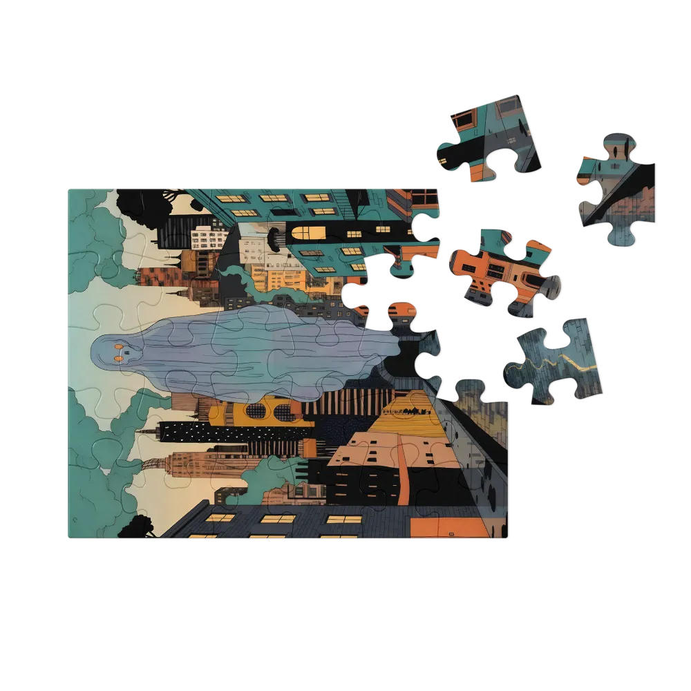Canal Phantom 
 Jigsaw Puzzle in Tin Box
