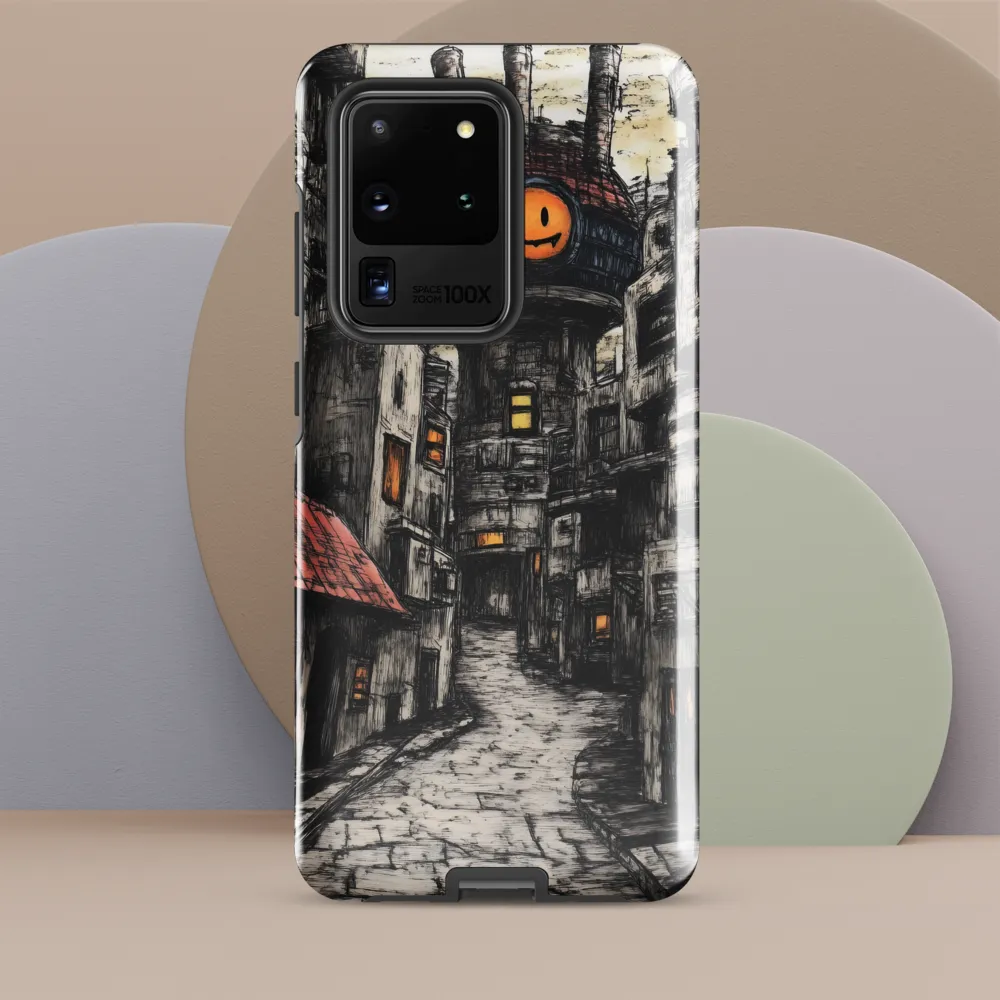 The Smiling Overlord of the Dystopian City | Phone Case |  S20 Ultra | Tough Case | Glossy
