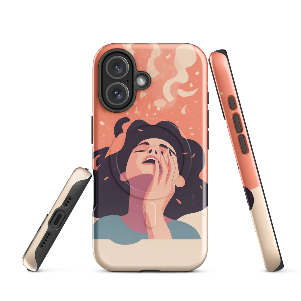 Whispers of Reflection | Phone Case |  16 | MagSafe® Tough Case | Glossy