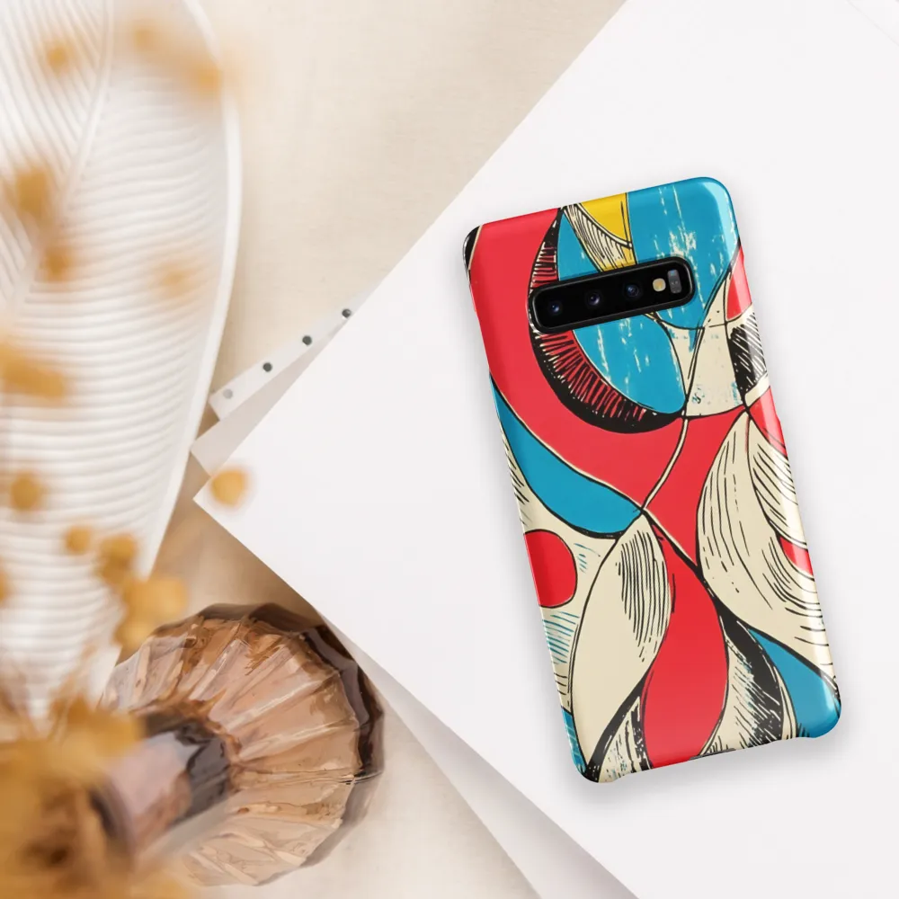 Rhythmic Interplay of Colors | Phone Case |  S10 Plus | Snap Case | Glossy