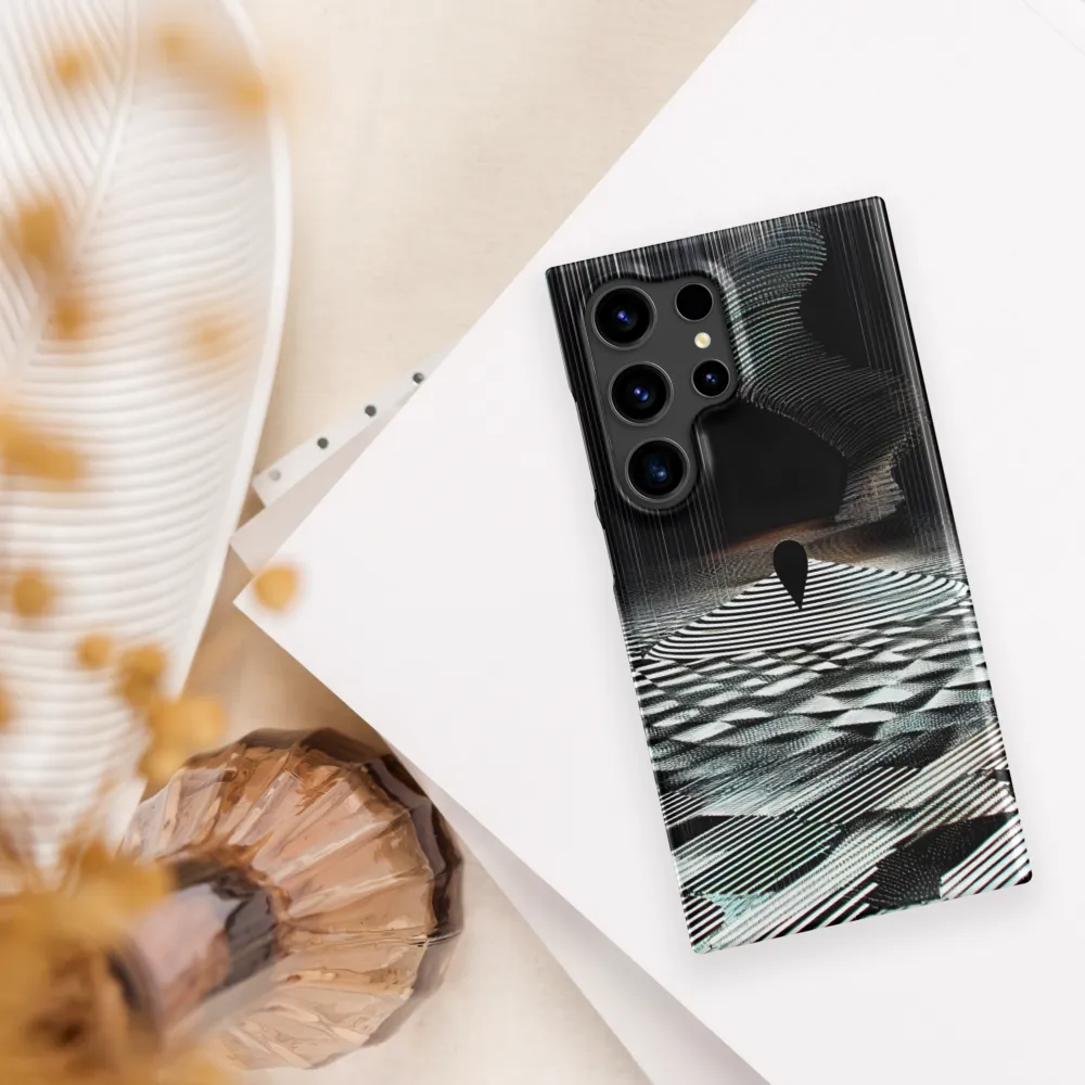 Spiral Echoes | Phone Case |  S24 Ultra | Snap Case | Matte