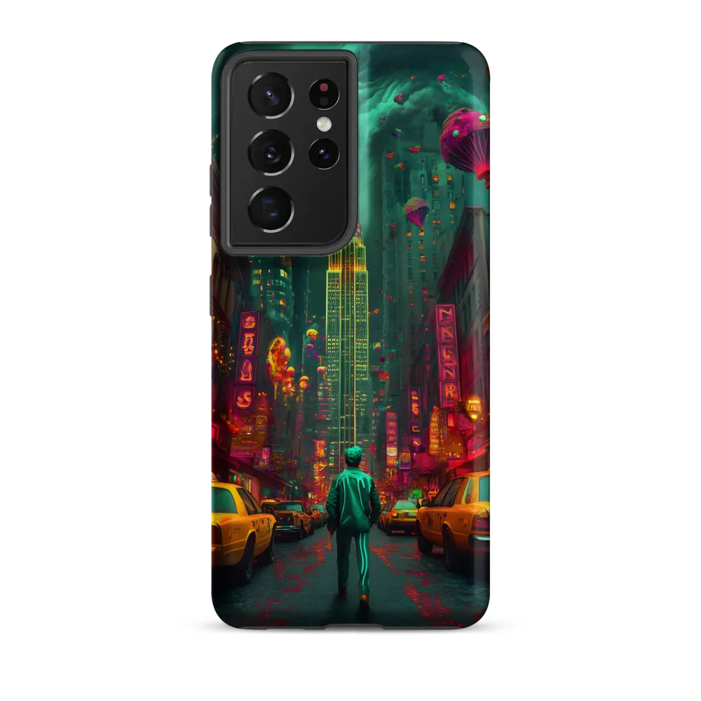 Neon Dreams: A Surreal Urban Journey