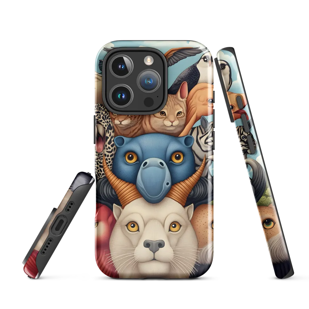 Harmonious Echoes of Wildlife | Phone Case |  16 Pro | Tough Case | Glossy