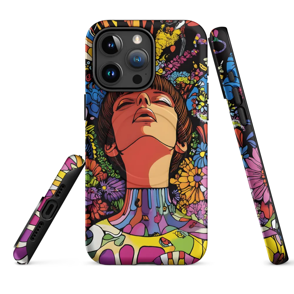 Vibrant Ecstasy: A Psychedelic Portrait