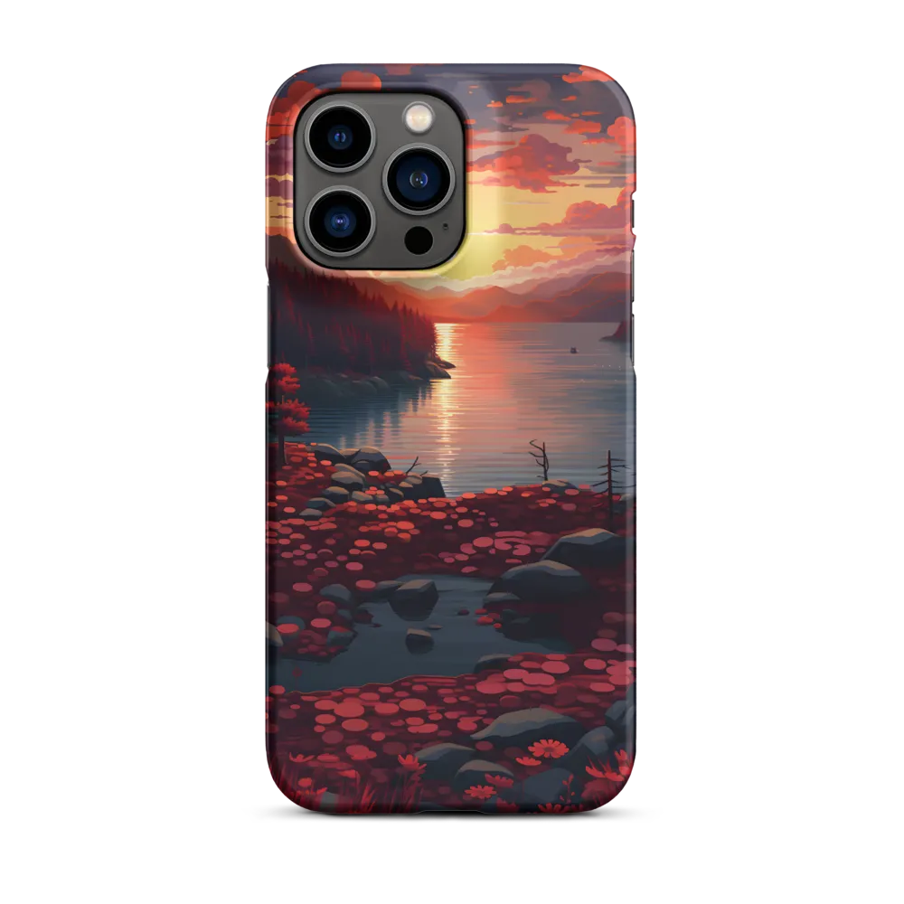 Serenity at Dusk | Phone Case |  14 Pro Max | Snap Case | Matte