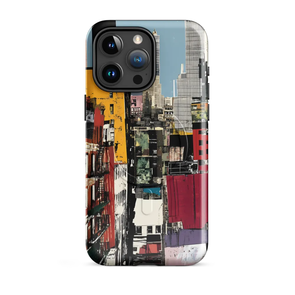 Urban Collage: A Vivid Cityscape