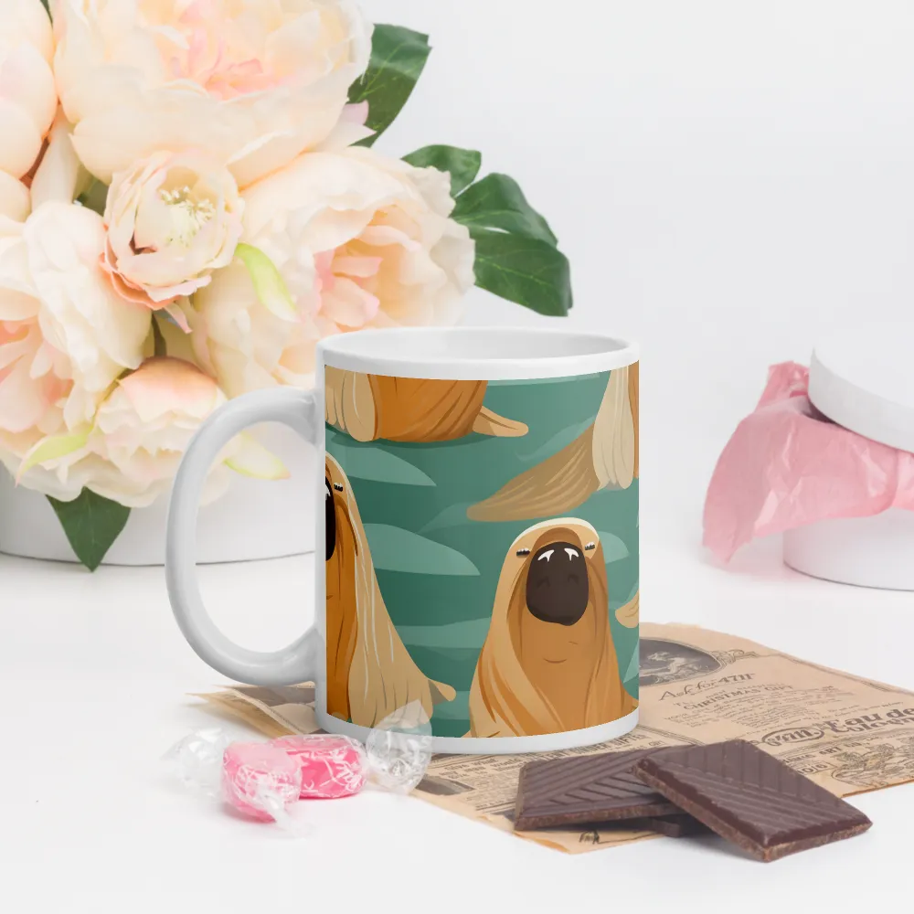 Whimsical Walrus Wonderland | Mugs | Multiple Sizes & Colors