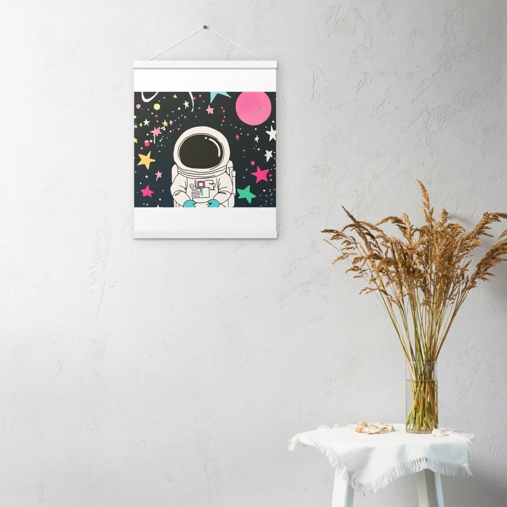 Cosmic Dreamer | Poster With White Wood Hanger | 16″×20″