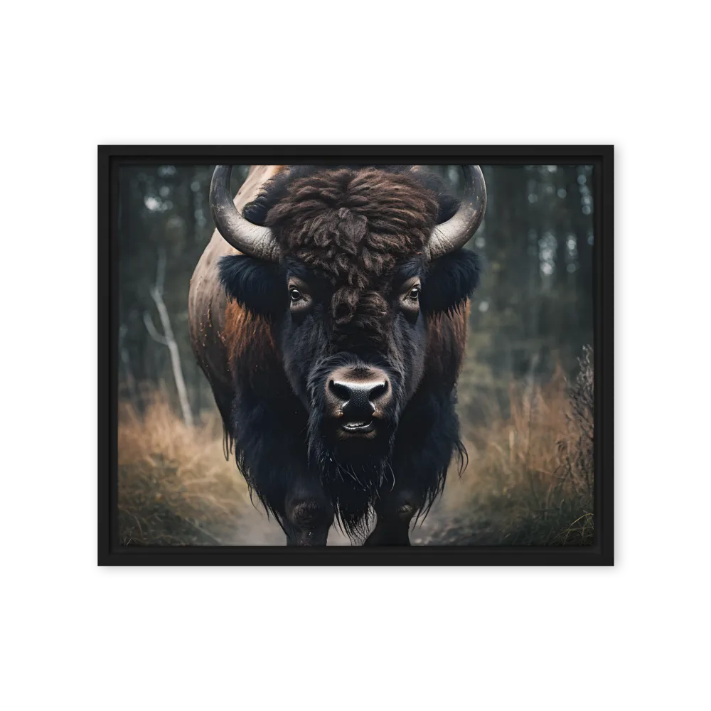 Majesty in the Wilderness | Canvas with Black Frame | 16″×20″