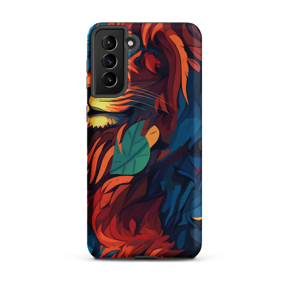 Harmony of Strength: The Lion and Nature