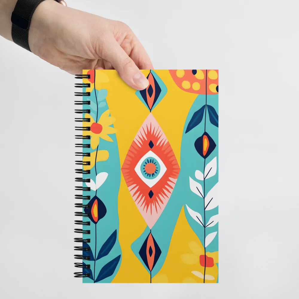 Symphony of Colors | Spiral Notebook