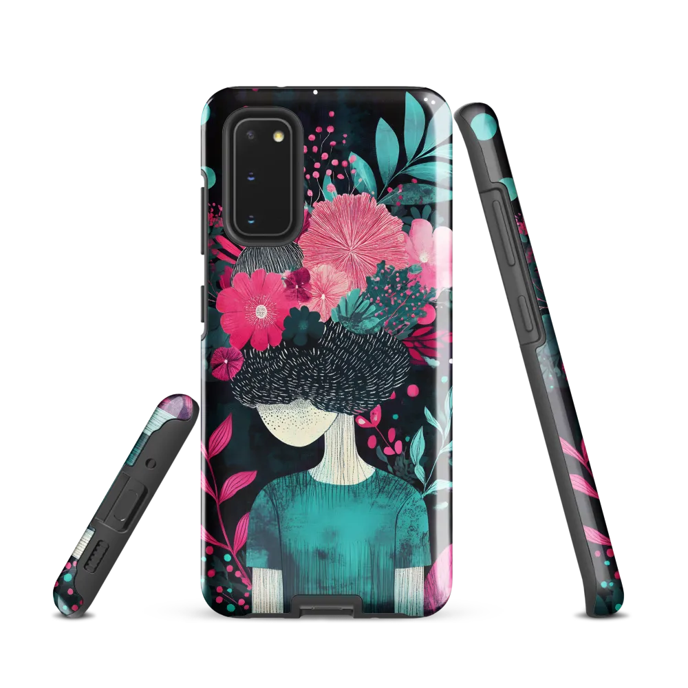 Floral Harmony: A Portrait of Serenity