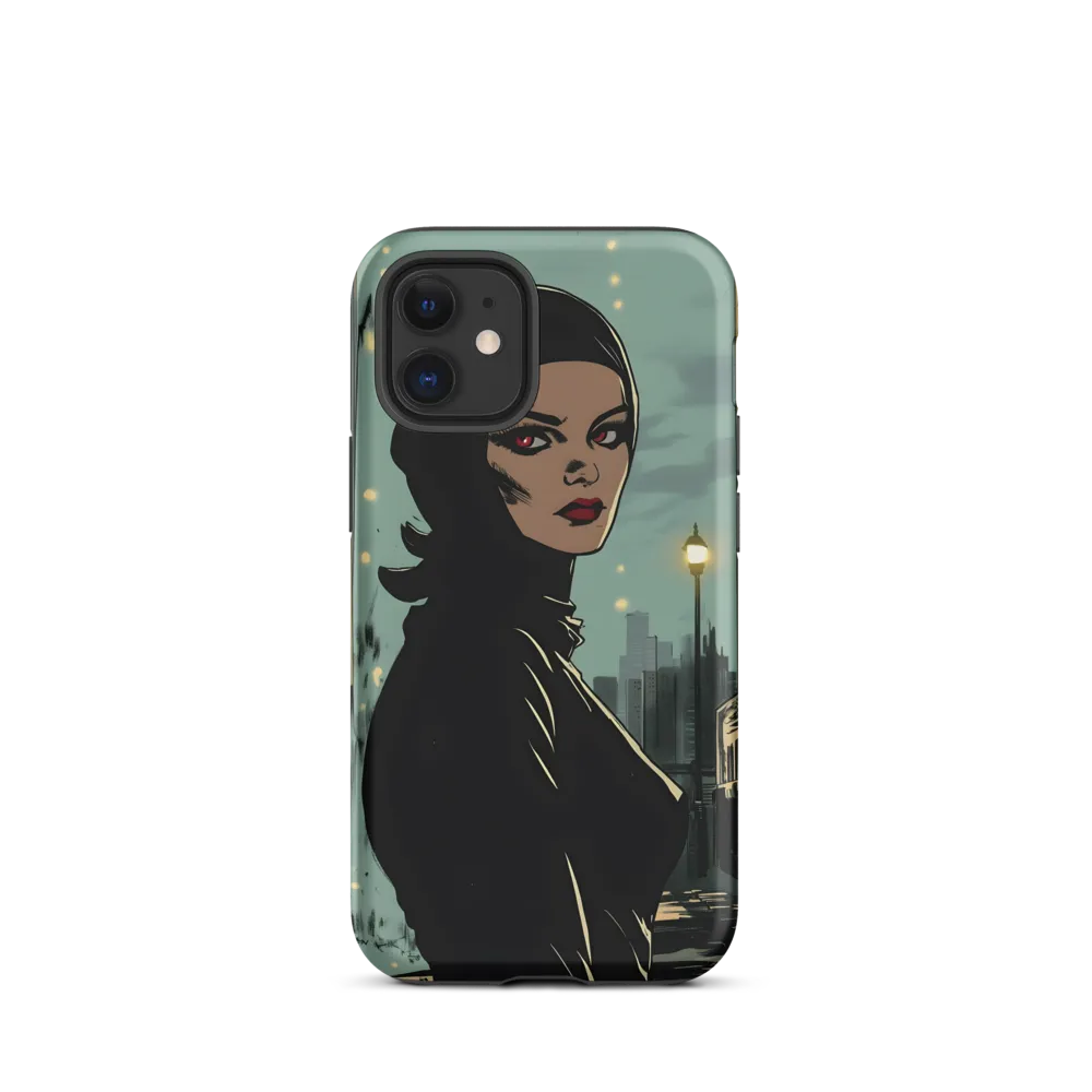 Shadows of Intrigue | Phone Case |  12 mini | Tough Case | Matte