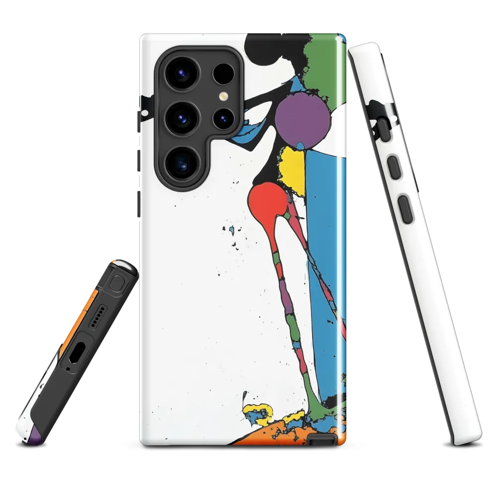 Dynamic Abstract Movement | Phone Case |  S24 Ultra | Tough Case | Glossy
