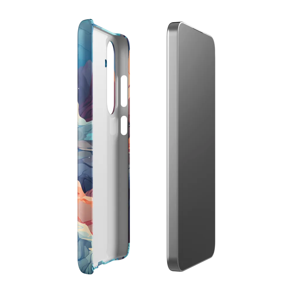 Mystical Peaks of Imagination | Phone Case |  S24 Plus | Snap Case | Matte