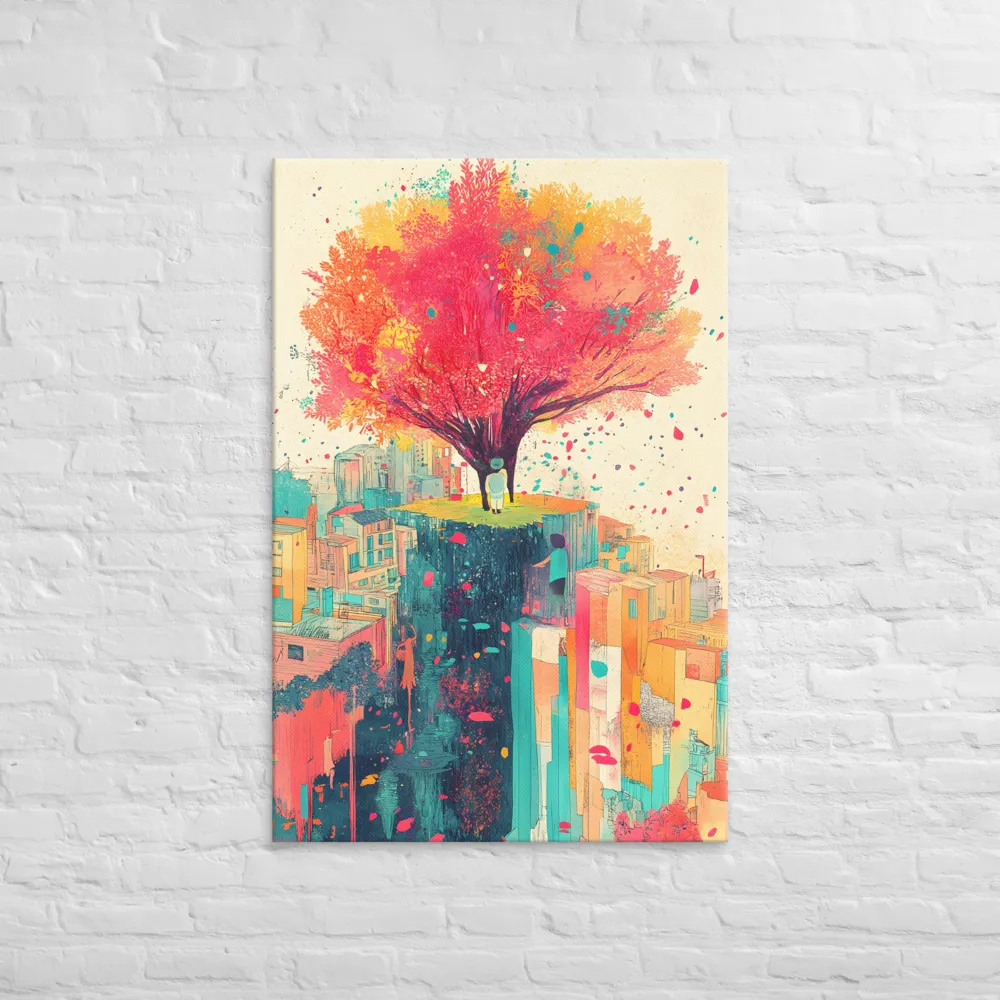 Whispers of Urban Dreams | Canvas | 32″×48″