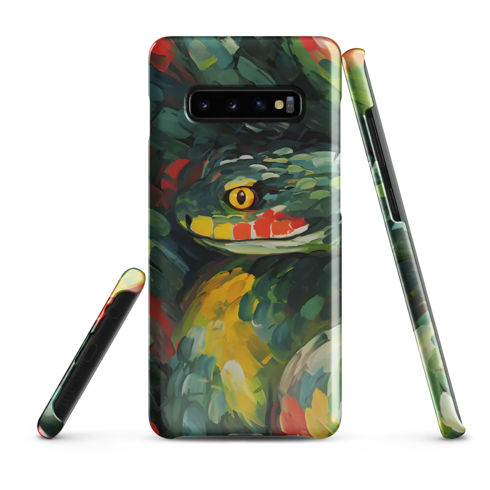 Enigmatic Coils | Phone Case |  S10 Plus | Snap Case | Glossy