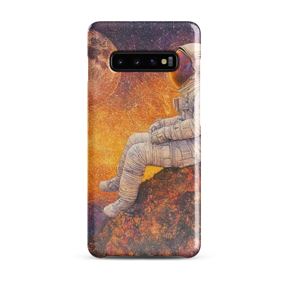 Cosmic Contemplation | Phone Case |  S10 Plus | Snap Case | Glossy