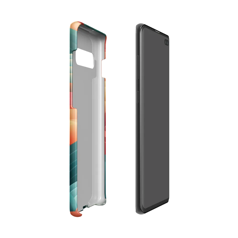 Rhythms of the Waves | Phone Case |  S10 | Snap Case | Matte