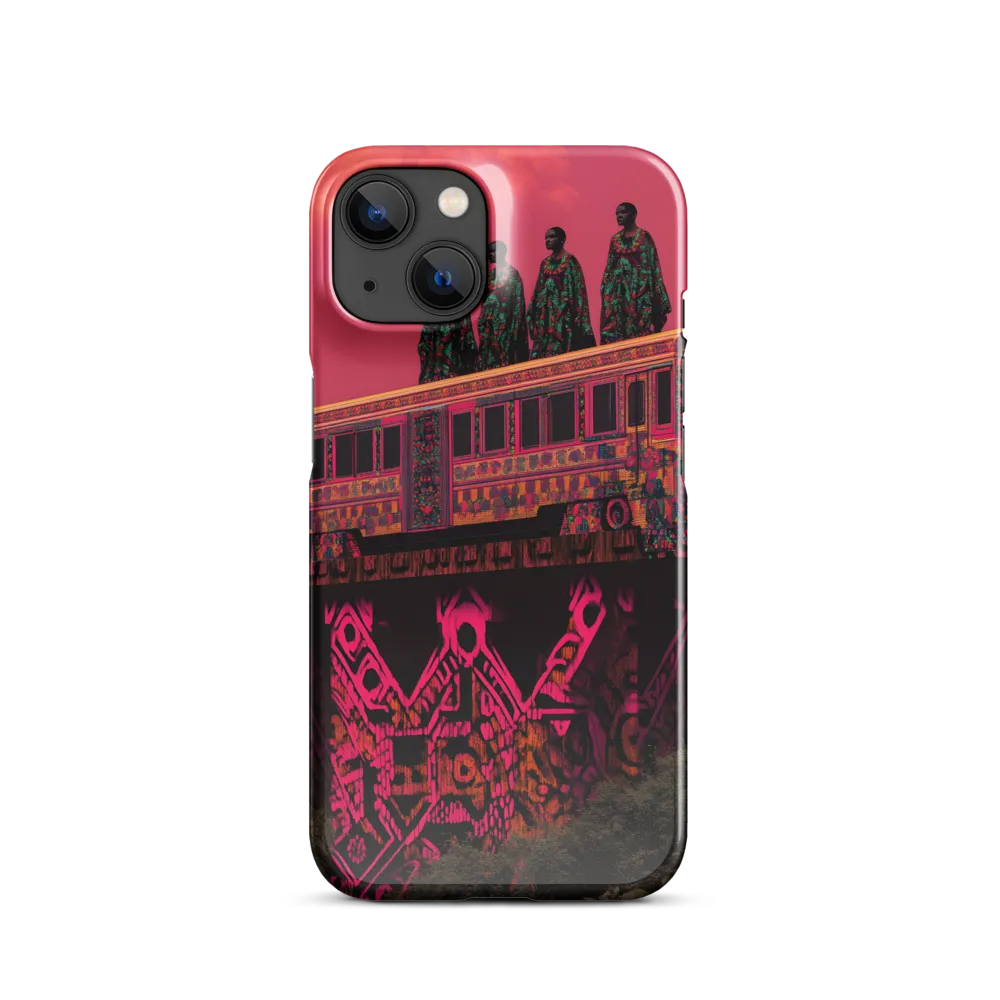Elevated Dreams: A Surreal Journey | Phone Case |  14 | Snap Case | Glossy