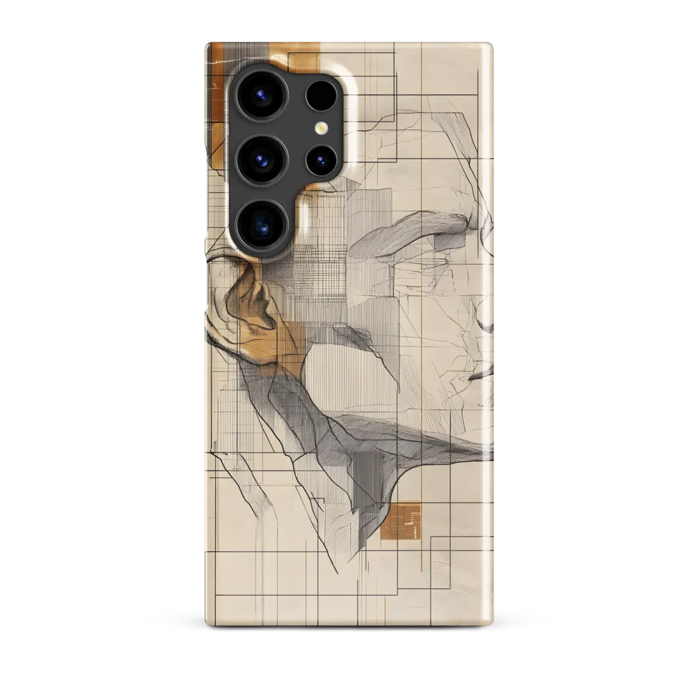 Geometric Reverie | Phone Case |  S24 Ultra | Snap Case | Glossy