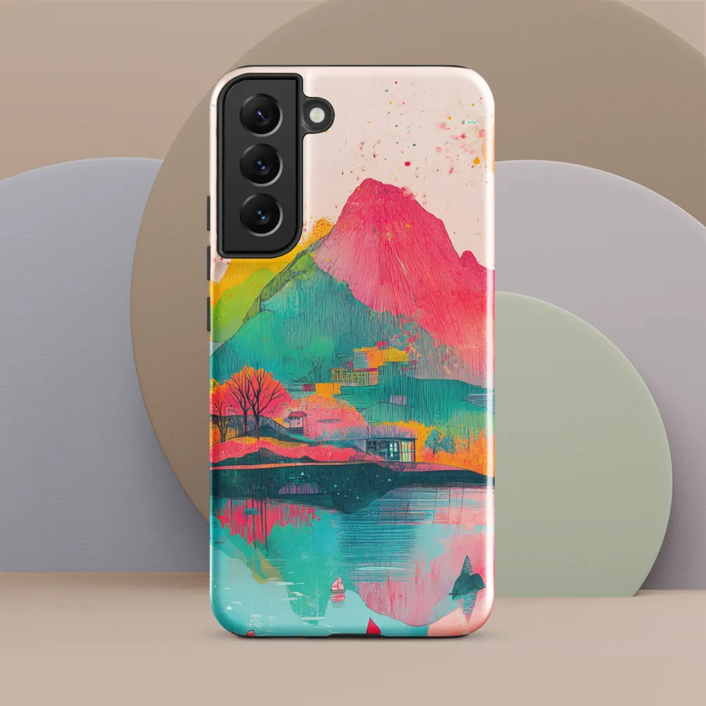 Vibrant Serenity: A Surreal Landscape