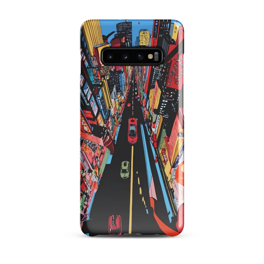 Urban Symphony: A Bird's-Eye View of Life | Phone Case |  S10 Plus | Snap Case | Glossy