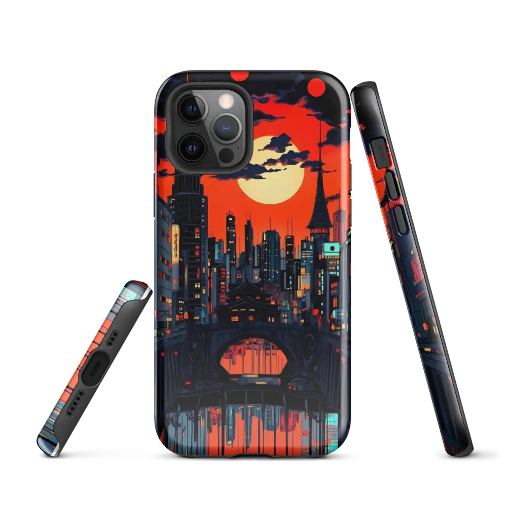 Nightfall in a Neon City