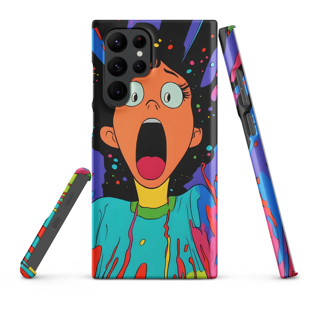 Eruption of Emotion | Phone Case |  S22 Ultra | Snap Case | Matte